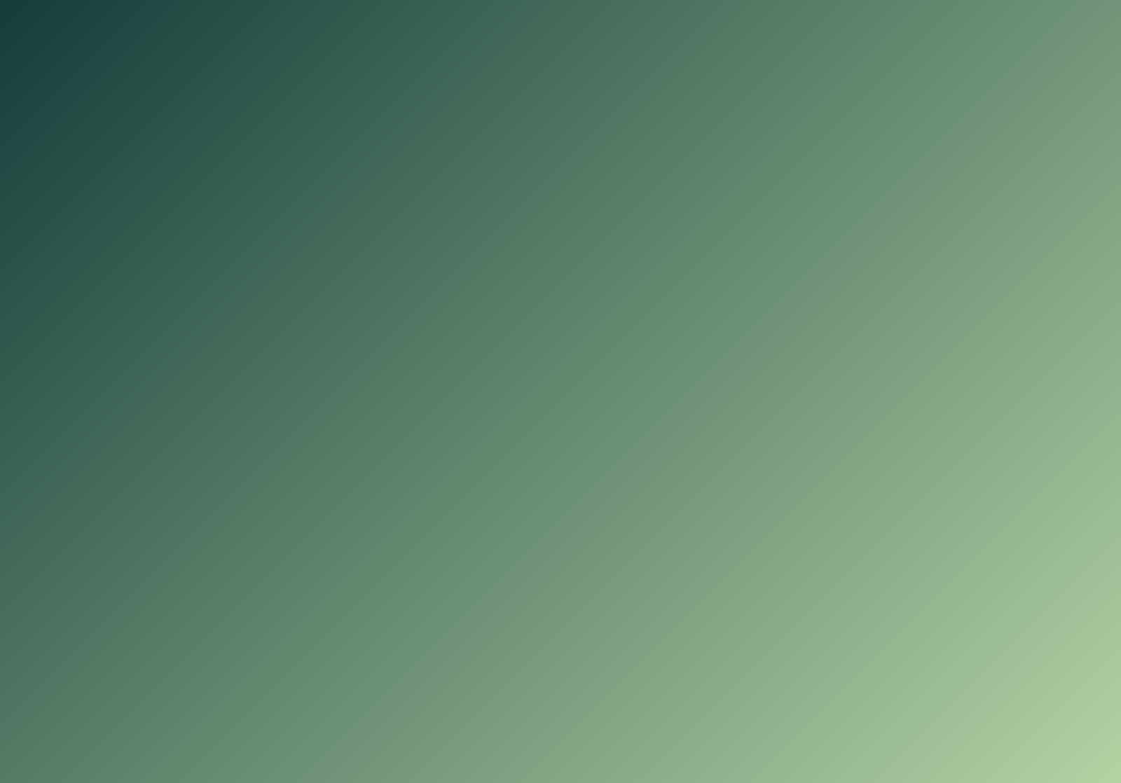 Green gradient background